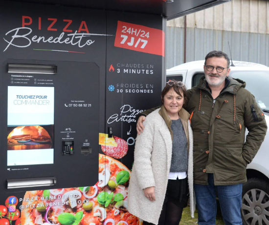 Ouest France - API Tech distributeur pizza